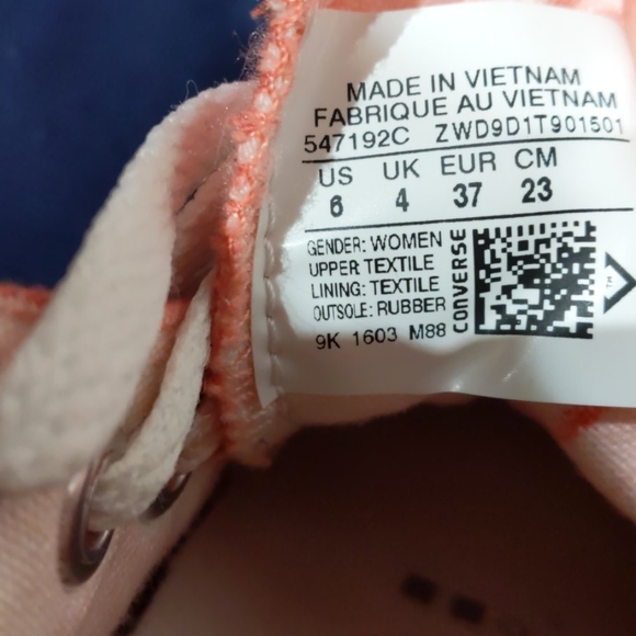 Converse Chuck Taylor Hidden Wedge Platform Shoes - Picture 12 of 12